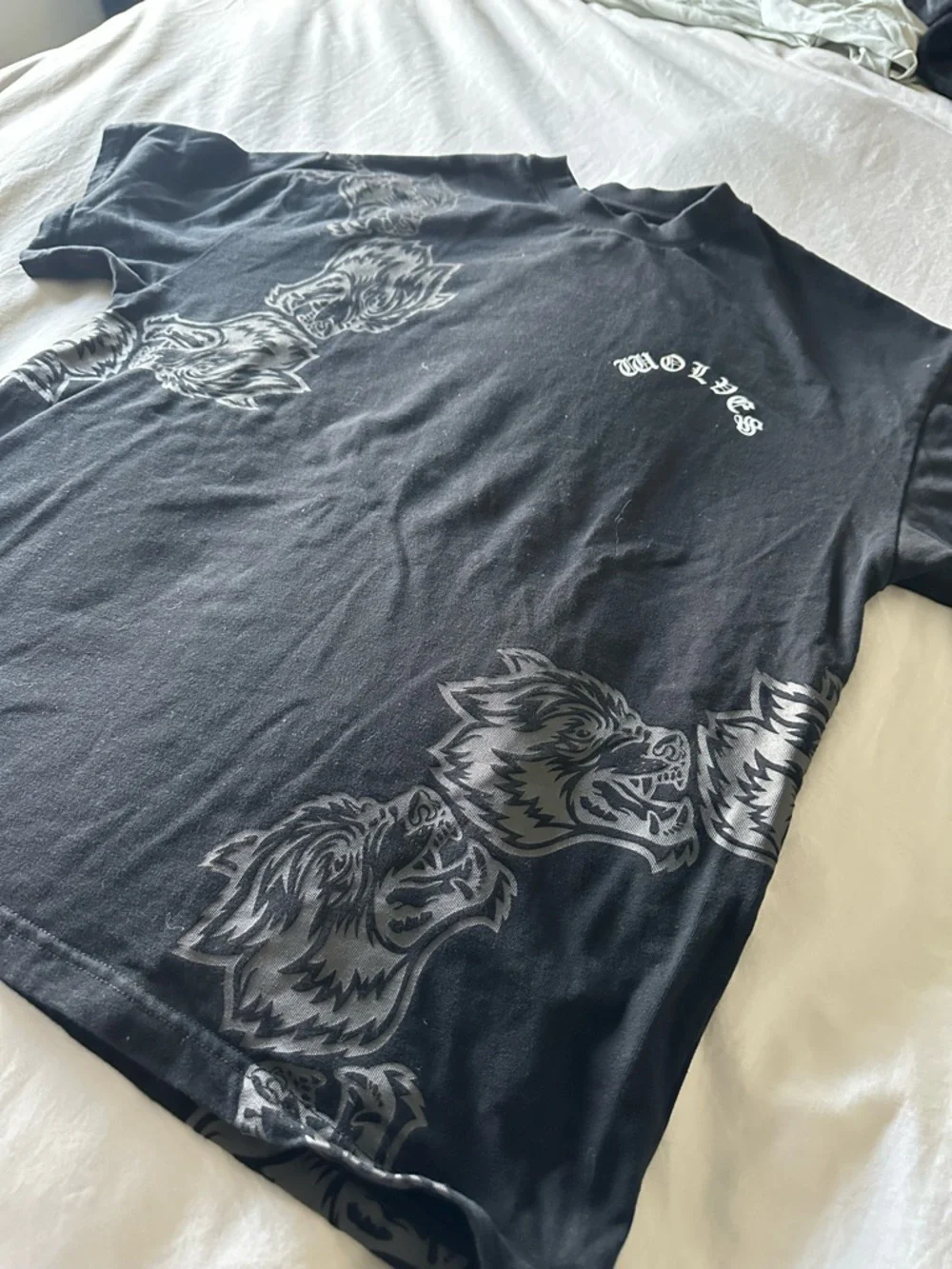 Mens Darc Sport Surrounded By Family "Premium" Oversized Tee - Black Size Large - Picture 2 of 5